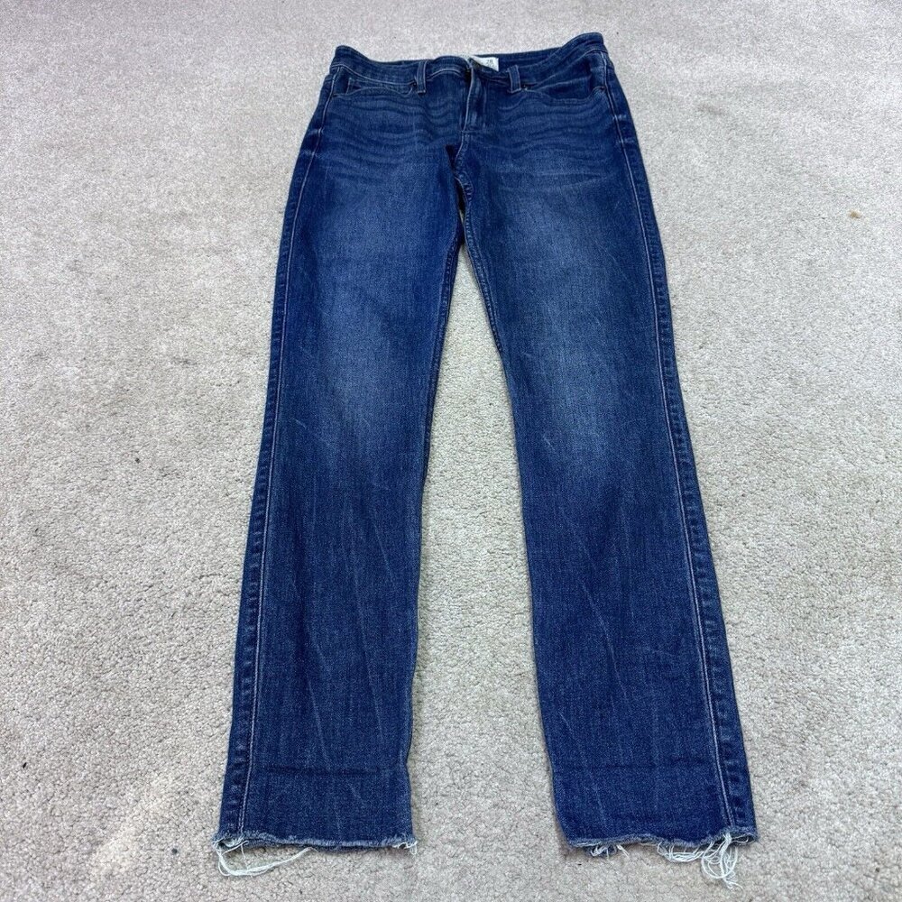 Abercrombie & Fitch Indigo Cropped Jeans - Picture 5 of 12